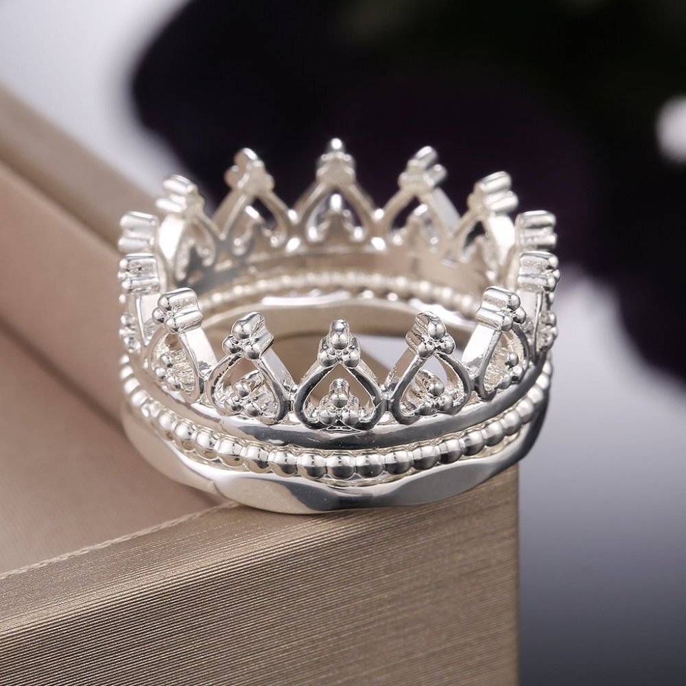3pcsSet Lovely Shiny Heart Cocktail Party Beautiful Ring For Women Pd514 28$